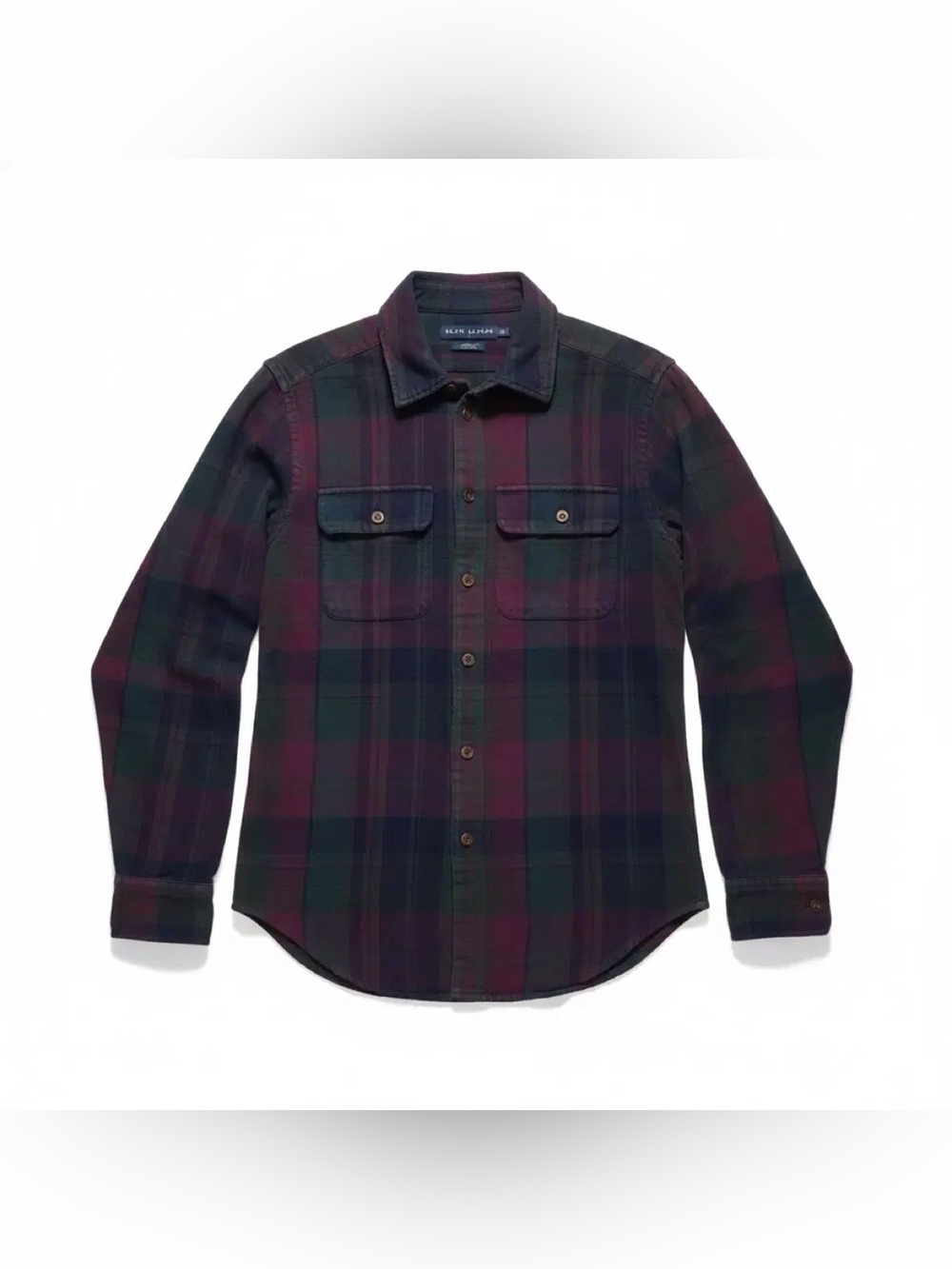 Ralph Lauren Women’s Shirt Plaid Button Down Cotton Blouse 2-Pocket size 6
